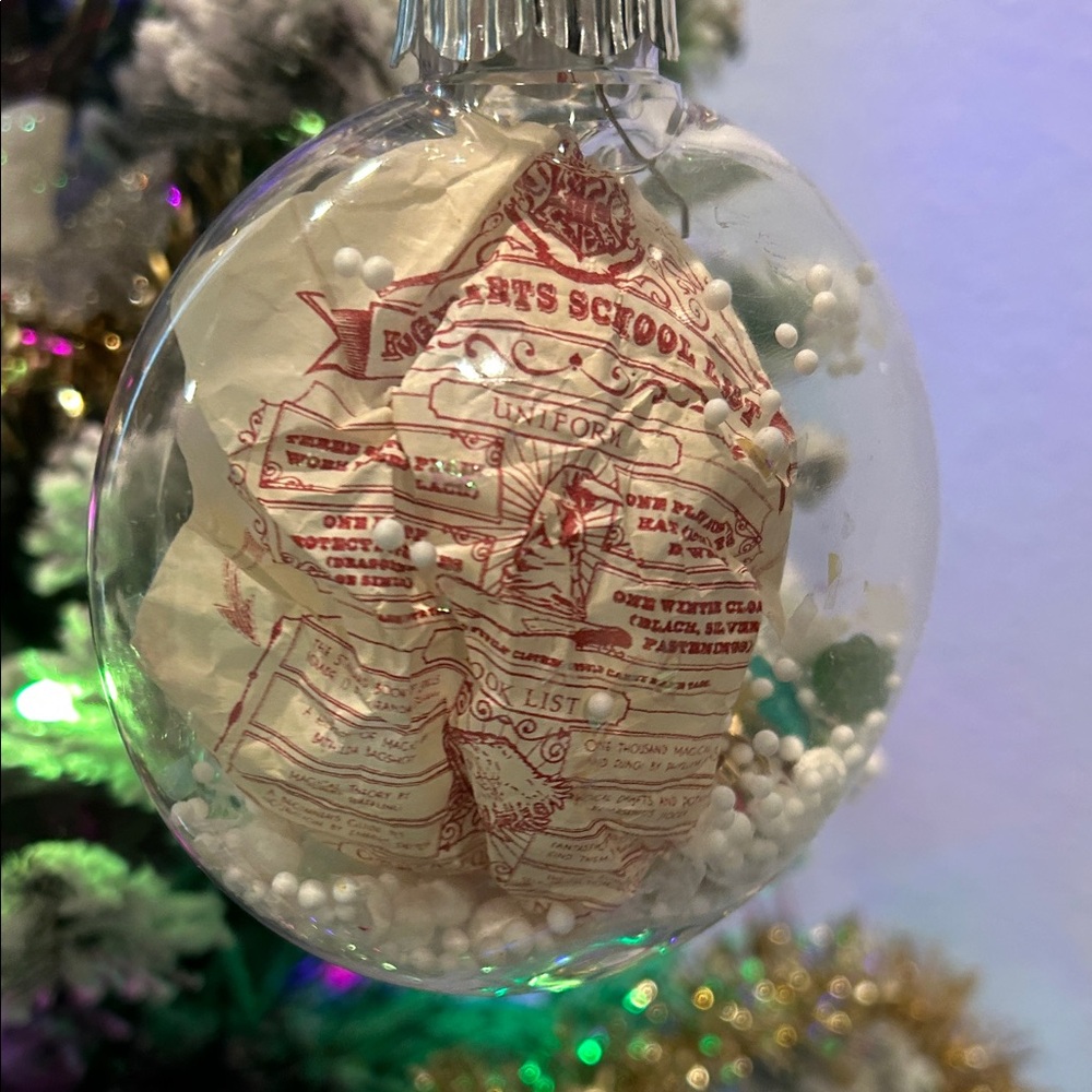 Hogwarts School Supply Ornament